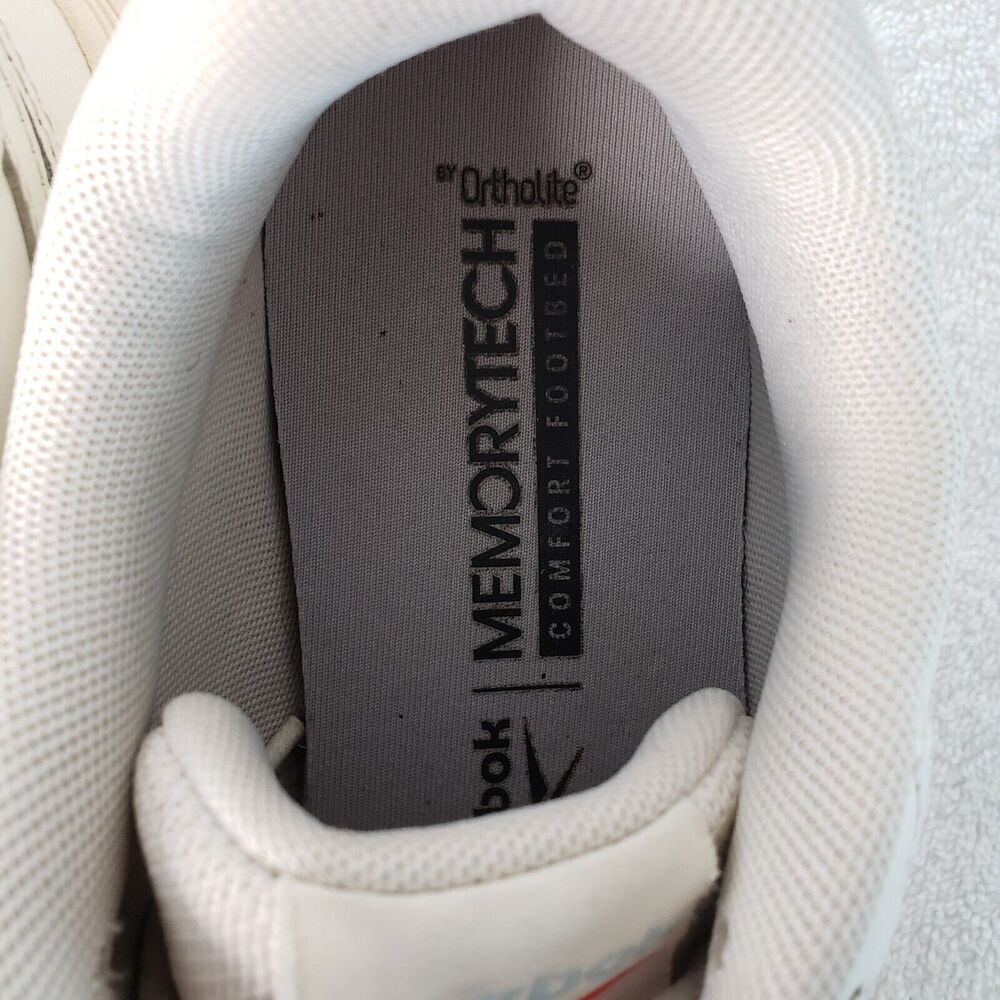Reebok DMX Court Microbubble Shoes Womens 8 White Sneakers Normcore Retro Chill - Picture 9 of 12